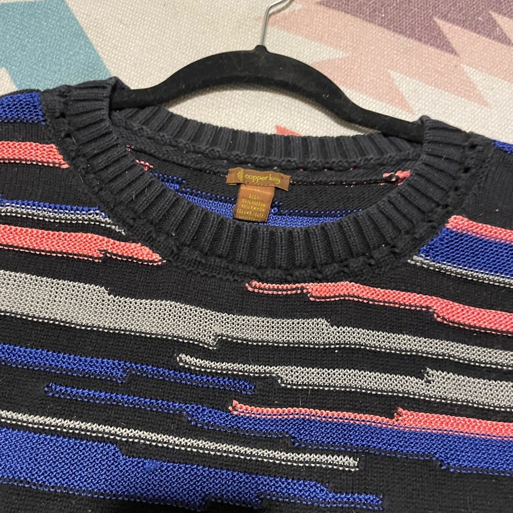 MultiColor Striped Sweater - Picture 2 of 3
